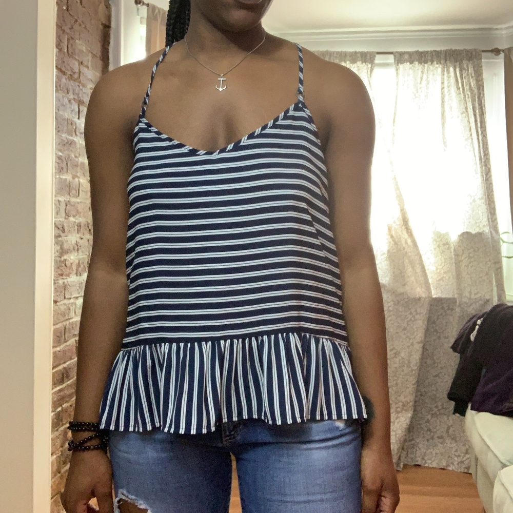 Abercrombie Striped Tank